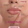 Glamkiss Filler Lip Plumper & Gloss Lèvres BIO ROUTINE 10ml - Puissant Repulpant Effet Botox - Gloss Volumateur pour Lèvres, 