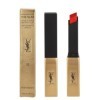 YSL Rouge Pur Couture The Slim Rouge à Lèvres mat longue tenue 23 Mystery Orange 2,2g