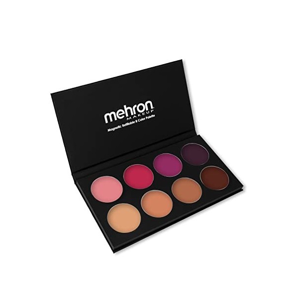 Mehron Maquillage Semi-Matte LIP crème très pigmentée 8 Palette de couleurs: Sweet 