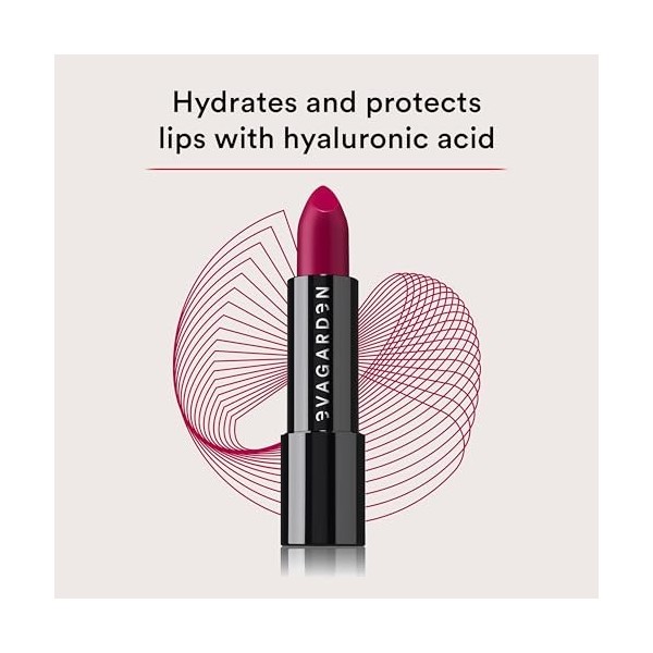 EVAGARDEN Classy Lipstick - Formulated with Natural Oils - Envelopes Your Skin with Satin Effect - Light, Pigmented Blend Giv