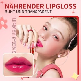 NewBang Ensemble de 4 teintes de baumes à lèvres et joues teintées hydrofuges, légères, hydratantes et repulpantes, à appliqu