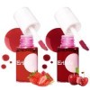 Erinde Lip Tint Stain Makeup Encre naturelle pour les lèvres coréennes, maquillage imperméable à lèvres, mini bâton liquide, 