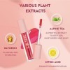 Lip Liquide Teinte Tint, Rouge à lèvres liquide Lip Stain, Lèvres Tint Teinture pour Les Levres Teinture pour Les Lèvres et l