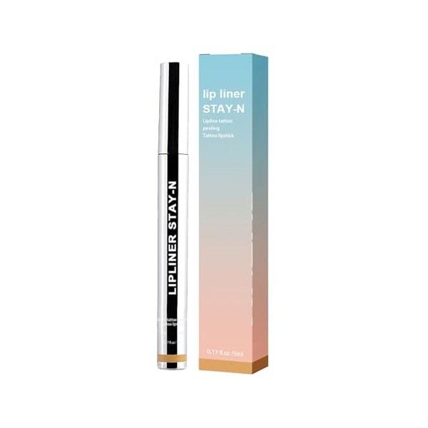 Rouge à LèVres Peel Off Tattoo,Crayon à LèVres Amovible ImperméAble,Crayon à LèVres Amovible,Cadeau De Crayon à LèVres Longue