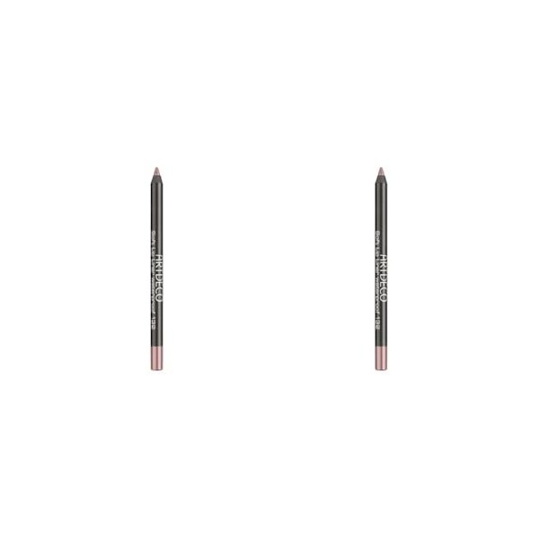 Artdeco Soft Lip Liner Waterproof Crayon contour des lèvres 132 Pure Truffle 1,2g Lot de 2 