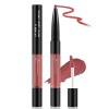 Apooliy 2 en 1 Gloss mat et Lip Liner,Rouge à lèvres résistant à leau, rouge à lèvres hautement pigmenté,Séchage rapide, rou