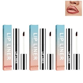 Nmbol Contour Des Lèvres Amovible,Crayon Contour Des Lèvres,Lignes De Lèvres Plump Lip Liner Pour Révéler Le Crayon À Lèvres 