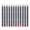 Stylo rouge à lèvres, longue durée 12 couleurs/ensemble stylo eye-liner sans irritation Comestic outil crayon crayon à lèvres