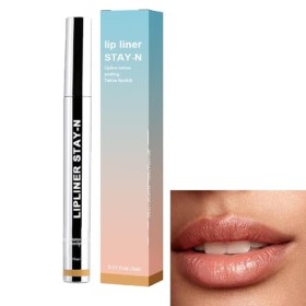 Crayon Contour des Lèvres Amovible,Crayon À Lèvres Imperméable Amovible,Crayon Contour des Lèvres Longue Durée,Lip Liner Affi