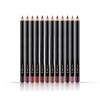 Crayon à Lèvres Permanent, Crayon à Lèvres Durable Crayon à Lèvres Maquillage Cosmétique 12pcs Ensemble Étanche