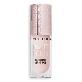 Revolution Beauty, Pout Bomb Gloss Repulpant, Brillance Intense pour des Lèvres Pulpeuses avec Acide Hyaluronique & Peptides,