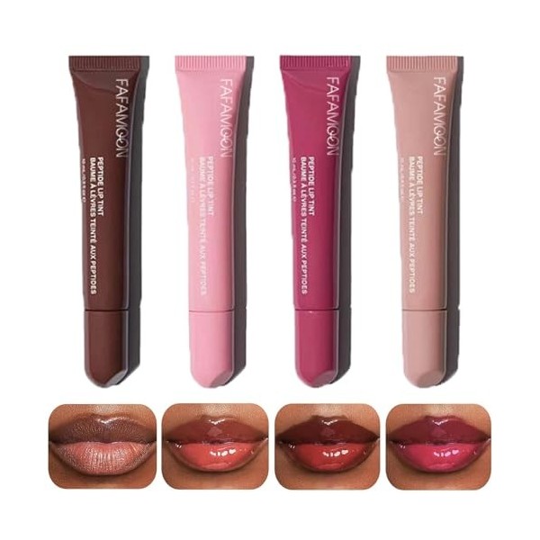 Sitovely Gloss repulpant brillant, baume à lèvres volumineux, rouge à lèvres aux couleurs nude ultra-brillantes Glossy Plumpi