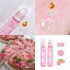 Girls Roll On Lip Gloss Set with Case, 4 Pcs Glossy Lip Make up for Kids and Teens Fruity Flavors, Kid Friendly, Party Gift, 