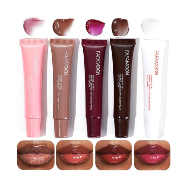 Lip Jam Hydrating Lip Gloss | Glitter Glossy Plumping Lipgloss | High Shine Glass Finish Nude Colors Shiny Jelly Liquid Lipst