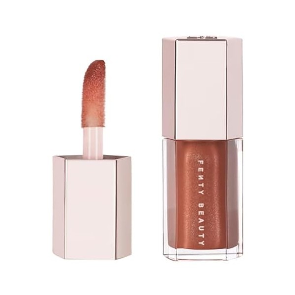 Fenty Beauty Original | Mini Gloss Bomb Universel Lip Luminizer - Gloss à lèvres au beurre de karité | 5,5 millilitres Trave