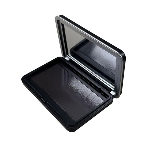 Palette de Maquillage Magnétique avec Miroir,Palette Magnétique Vide,Palette de Maquillage de Fard à Paupières Vide,Palette d