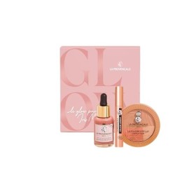 La Provençale - Coffret Le Glow dIris Mittenaere - Coffret Maquillage & Soin - Sérum Booster dEclat multi usage - La Poudre