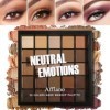 Afflano Palette dOmbres à Paupières Nude Neutre, Base De Taupe Chaud Fard à Paupière Palette Maquillage Yeux Mates Et Brilla