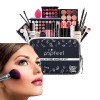 AFGSsm Kit de maquillage femme complet, Cofret maquillage pour femme, Palette maquillage, Cosmetic Makeup avec Ombres à Paupi