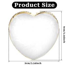 Palette en résine pour nail art - Palette de mélange dongles - Palette de couleurs mélangées - Bords dorés - Présentoir à on