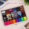 42 Colors Eyeshadow Palette, Palette de Maquillage Palettes de Maquillage Shimmer Matte Hautement Pigmentées Eye Shadow Palet