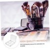 Mipcase Lot de 2 plateaux de dépôt transparents à 4 grilles pour palette de maquillage vide - Conteneurs de peinture pour pal