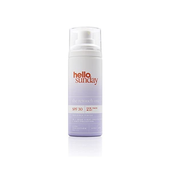 The Retouch One Sun Face Mist SPF 30 Pa Plus by Hello Sunday for Women - 2.54 oz Mist