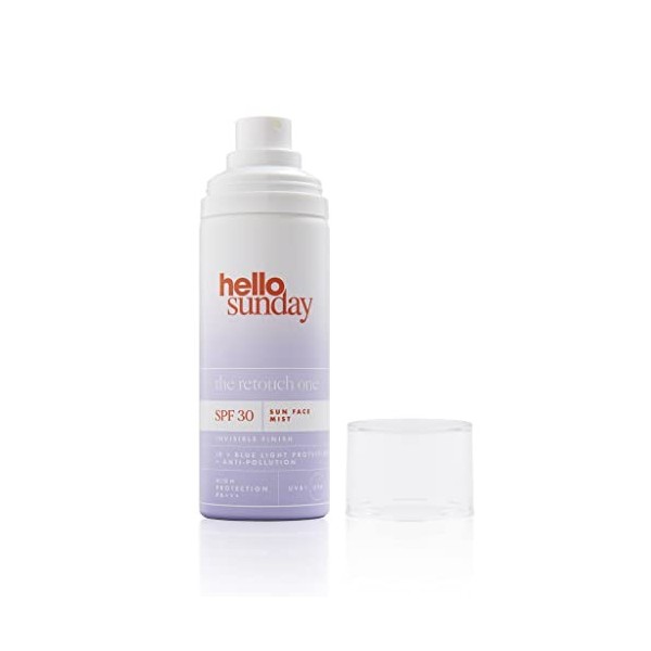 The Retouch One Sun Face Mist SPF 30 Pa Plus by Hello Sunday for Women - 2.54 oz Mist