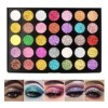 35 Colors Professionnel Maquillage Palette Fard à Paupières Glitter, Eyeshadow Palette Paillette Yeux, Oculaire Brillante Pal