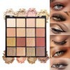 Palette Fard À Paupière Maquillage Yeux, 16 Couleurs Kit Maquillage Femme, Palette de Maquillage Femme, Coffret Maquillage av