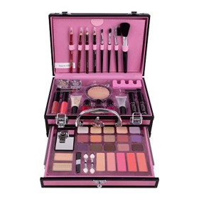 CHSEEO Kit de Maquillage Fard à Paupière Yeux Maquillage, Coffret Cadeau Coffret Maquillage Mallette de Maquillage Set de Maq