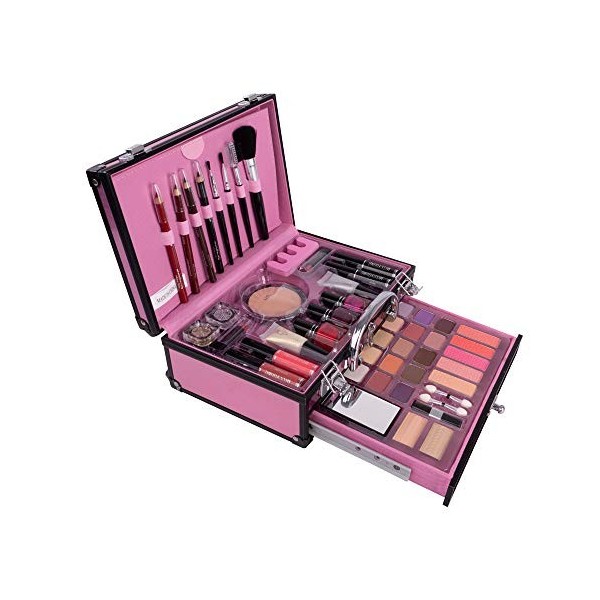 CHSEEO Kit de Maquillage Fard à Paupière Yeux Maquillage, Coffret Cadeau Coffret Maquillage Mallette de Maquillage Set de Maq