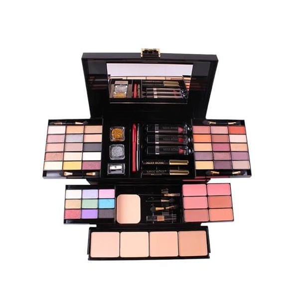 CHSEEO Kit de Maquillage de Beauté, Ensemble de Astuces Complet Trousse Maquillage Palette Fard à Paupières Correcteur Fard à