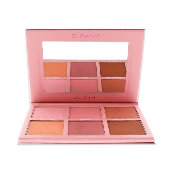 SIGMA Beauty Blush Cheek Palette For Women 5.88 oz Eye Shadow