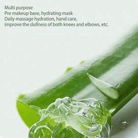 Gel Hydratant à Laloe Vera, Gel Anti-coup de Soleil, Gel Hydratant à Laloe Vera pour Peaux Sensibles, Soin de la Peau Gel à