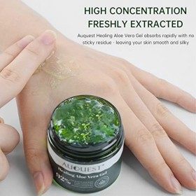 50g Gel Apaisant À Laloe Vera, Crème Naturelle À Laloe Vera Pour Le Visage Et Le Corps, Gel Pur À Laloe Vera Bio Pour Les 