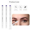 Lot de 3 marqueurs de peau pour sourcils, sourcils, tatouage, stylo microblading de 1 mm, stylo de cartographie des sourcils,