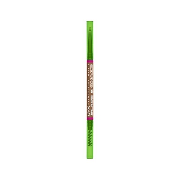 NYX Professional Makeup Blade & Shade, Crayon sourcils double embout, tenue jusquà 16h, Blonde