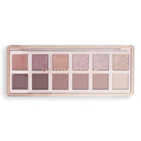 Makeup Revolution, Palette dOmbres à Paupières The True Icon Bronze, Finitions Crème, Matte & Irisées, 12 Teintes Mélangeabl