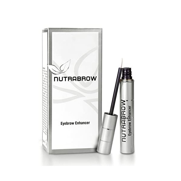 Nutracosmetic NutraBrow Teinture pour Sourcils - Sérum pour des Sourcils plus Épais en 8 à 12 Semaines I Eyebrow Serum I Séru