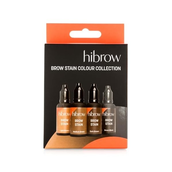 Hi Brow Eyebrows by Design Collection de couleurs de teinture hybride Hi Brow Brow Stain