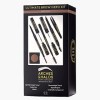 Arches & Halos Ultimate Brow Hero Kit - Pencil, Powder, Spoolie, Brush, and Tweezer Kit for Perfect Eyebrows - Includes Five 