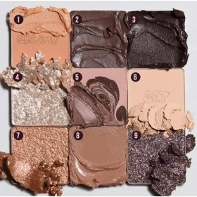 HUDA Beauty Palette de fards à paupières Creamy Obsessions 8,22 g lot de 1 