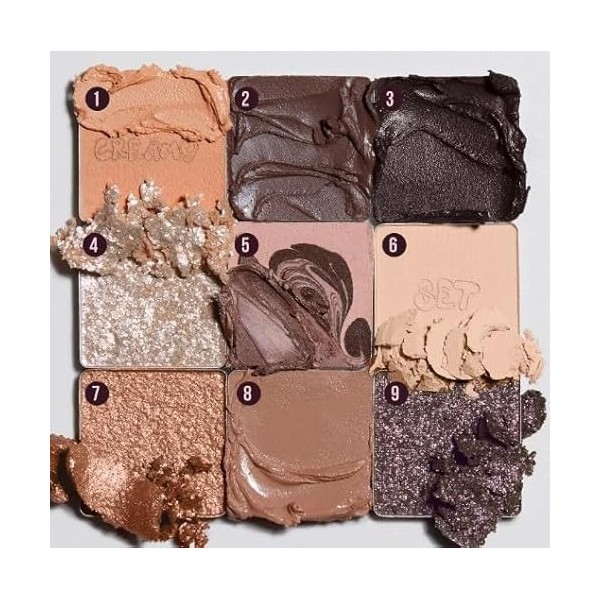 HUDA Beauty Palette de fards à paupières Creamy Obsessions 8,22 g lot de 1 