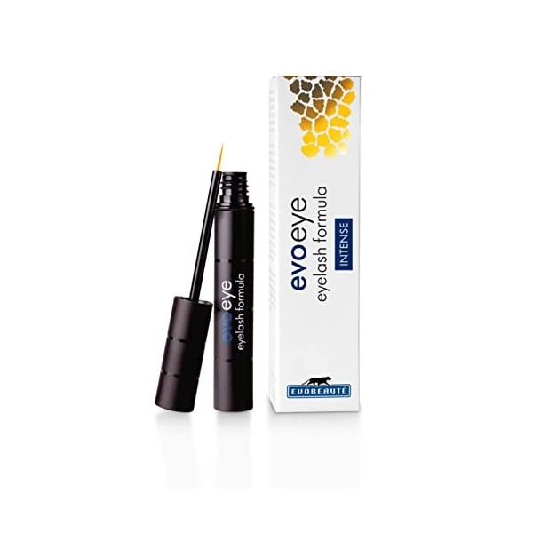 evoeye eyelash INTENSE - sérum pour cils, booster de cils fabriqué en Allemagne - 1 x 3ml