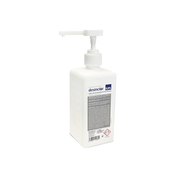 DESINCLOR JABÓN Antiséptico Desinfectante 500 ml