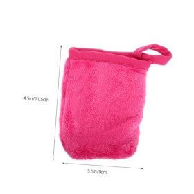 minkissy Lingettes démaquillantes en microfibre serviettes de soin exfoliants en profondeur démaquillants peaux mortes de gom