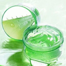 Gel dAloe Vera, Gel dAloe Vera Hydratant Apaisant Soulagement des Coups de Soleil Crème dAloe Vera pour Salon de Beauté à 