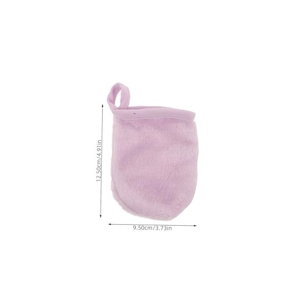 Beaupretty Lingettes démaquillantes en microfibre débarbouillettes pour votre visage nettoyants visage démaquillants pour les