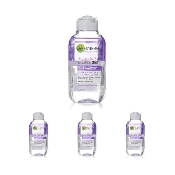 struccante occhi express 2 in 1 125 ml Lot de 4 